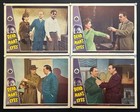 Dead Man s Eyes Lobby Card Set Lon Chaney 1944 Rare Nice Art  hollywood Posters 