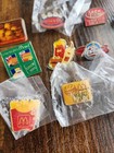 Vintage Mcdonald s Employee Lapel Pins Lot Of 11 Food   Beverage Themed