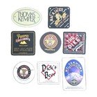 Craft Beer Brewery Coasters Set Of 8 Ale Lager Bar Drink Beer Mats Collectible