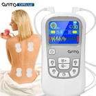 Tens Unit Muscle Stimulator Ems Pulse Massager Rechargeable Machine Pain Relief