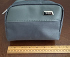 Tumi For Delta 2 Travel Cases 7  Zip Closure Soft Side Travel Toiletry Make-up
