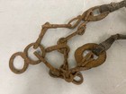 Antique Rustic Iron Horse Harness Bridle Tack Lot