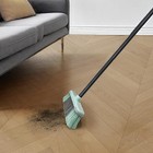 Zthluyc Indoor Broom Soft Bristle Brooms - Brooms For Sweeping Indoor Pet Hair