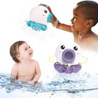 Octopus Fountain Bath Toy Water Jet Rotating Sprinkler Shower Baby Toddler Games