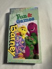 Barney Barneys Fun And Games Vhs Tape 2000 Classic Collection Baby Bop Bj Rare