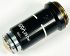 Zeiss 100 1 25 Oel 160mm Microscope Oil Objective Achromat Lens 100x