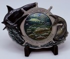      Sought After Tampa Bay  shark V  Tarpon  Law Enforcement Challenge Coin  hd 