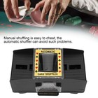 2 Deck Automatic Card Shuffler  Professional Electric Poker Shuffling    