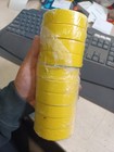 3m Temflex Multi-purpose Vinyl Electrical Tape 165 3 4in X 60ft Yellow 10 Rolls