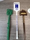 Vintage Drink Bar Stir Swizzle Sticks Lot Of 24 Variety  4