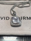 David yurmanpetite albion pendant Necklace 7mm White Topaz With Diamonds 17 