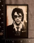 Elvis Presley Custom Sew On Patch 1970 Mugshot    king Of Rock   Roll Las Vegas