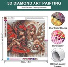 Angels And Demons Diamond Art Kit 14 X 14 Inch Fantasy Craft