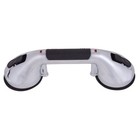 12 Inch Chrome Ultra Grip Shower Grab Bar With Suction Cups For Safety