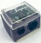 Sonya Dual Makeup Pencil Sharpener German Blades Lip Eye Liner Cosmetic Set Of 3