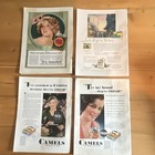 Lucky Strike Camels 1932 Vintage Print Ads The Literary Digest Magazine