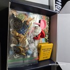 Eclectic Vintage Junk Drawer Lot     Ephemera  Miniature Toys  Oddities