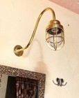 Modern Style Vintage  Original Brass Wall Mount Nautical Sconce Light Set Of 5