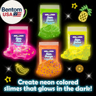 Glow-in-the-dark Slime Kit For Girls   Boys Ages 7   12  Diy Slime Making Set With