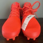 Size 13 - Adidas Ultraboost Primeknit Football Cleats Red Silver Men   s Jp7411