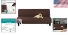 Reversible Sofa Slipcover - Water Resistant - Coffee beige