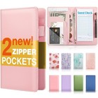 Server Book With 2 Zipper Pockets  Leather Server Books For Waitress