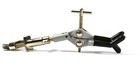 Eisco Clamp Retort With Boss Head  3 Pvc Coated Prongs Opens To 90mm In Diameter