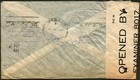 Argentina Buenos Aires Harrison Usa Censored Airmail Cover Postage 1941 Wwii