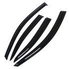 4pcs Side Window Visor Rain Guard Deflector For 2006-2012 Is250 Is350 Isf Sedan