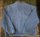 Vintage Arlando Brand Animal Print Denim Jacket Xl Unisex