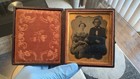 Lot Of 5 Antique Ambrotypes And Tintypes One Ambrotype Fully Intact