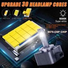 D1s D3s Led Car Headlight Bulb D1s Led Canbus D3s Car Lamp Plug And Play 90w 12v