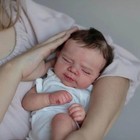 Handmade Realistic Reborn Baby Dolls Vinyl Silicone Newborn Boy Doll Real Gift