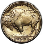 1937-d Buffalo Nickel  3-legged  Rare Brilliant Uncirculated key Date