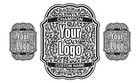 Customized Championship Belt Zinc 4mm - Black