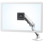 Ergotron Hx Desk Monitor Arm For Displays Up To 42 Lb  white  45-475-216