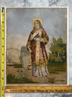 Antique Needlework Of Saint Mina  Gobelin Style Perforated Paper  Punched Paper