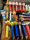 Huge Vintage Pez Collection  Rare  Disney Christmas Looney Tunes Star Wars 49 Pc