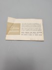 Vintage Argus C33 Camera Instruction Manual Guide Booklet Original Usa