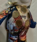 Gallery Treasures 5 State Gold Coin Bear Quarters Plush Beanie - 2003 Edition