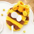Pet Dog Hoodies Clothing Cat Puppy Bee Costume Holiday Cosplay Warm Clothes