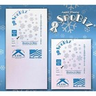 Snobiz   Artificial Snow Flakes  10 Cuft  Reusable  Nib Fake Snow  Last One 
