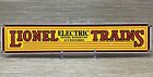 Vintage Lionel Electric Trains Porcelain Sign Metal Gas Oil Steel U s a  Station