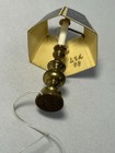Dollhouse Miniature Artisan Wer Signed Table Lamp Tested   Works