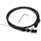 36-inch Ls Throttle Cable  Compatible With Chevrolet Ls1 Engine 1997 Black