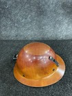 Msa Skullgard Full Brim Hard Hat  Pinlock Suspension  Nat  Tan  Cosmetic Damage