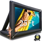 25ft Inflatable Movie Screen With Stand For Outside-support Rear 25ft