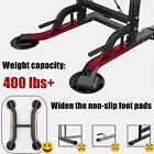 Power Tower Dip Station With Backrest  Pull Up Bar Adjustable Height For Home