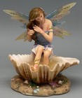 Vintage Faerie Glen Fairy Figurine - Pearlshine - Fg-181  2003  Fantasy Statue