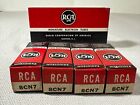 Lot Of 4 Vintage Rca Radiotron 8cn7 Miniature Electron Tubes Vacuum Tubes